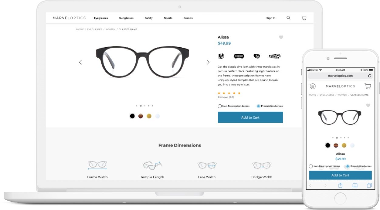 prescription glasses online