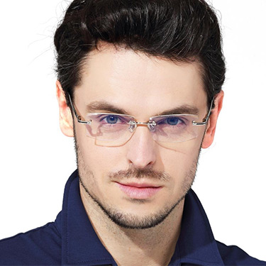 Men's Rimless Eyeglasses - Shop Top 25 Rimless Glasses (On Sale)