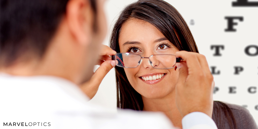 Right size Eyeglass frames for women