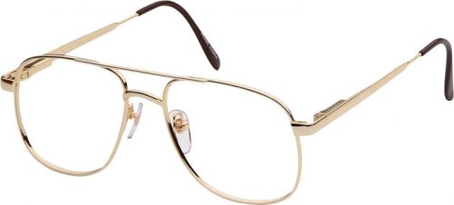 Double Bridge Aluminum Optical Frames Glasses For Men