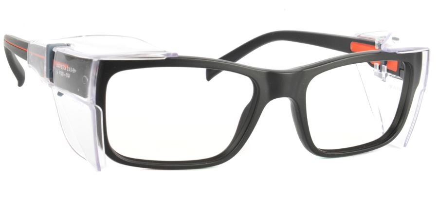 Hudson H9P Protective Eyewear Full Rimmed Frames in Wraparound Shape from Eyeweb 