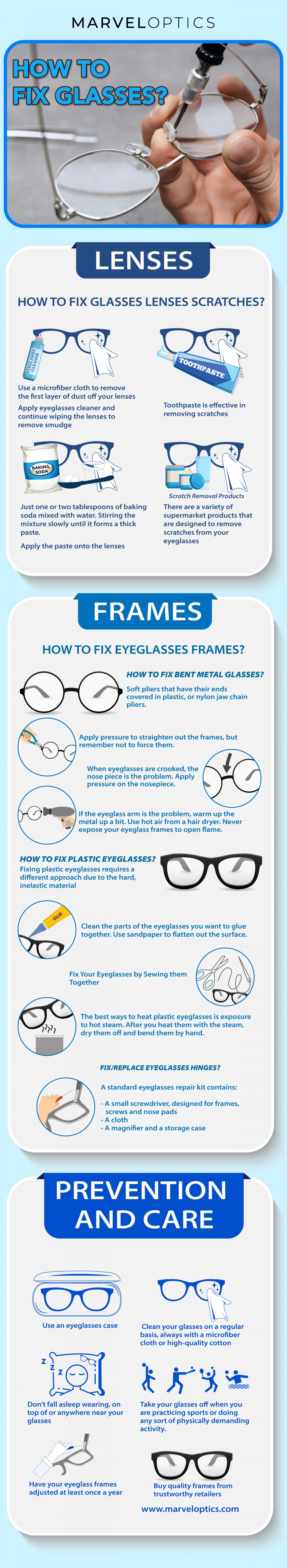 How ‎to Fix Broken Glasses  Eyeglasses Frame Repair Guide