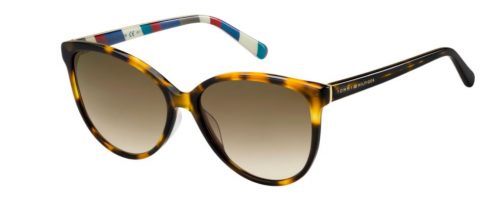 Accessories Sunglasses & Eyewear Glasses Womens vintage brown tortoiseshell TOMMY HILFIGER TH8045 sunglasses glasses 50-16-135 