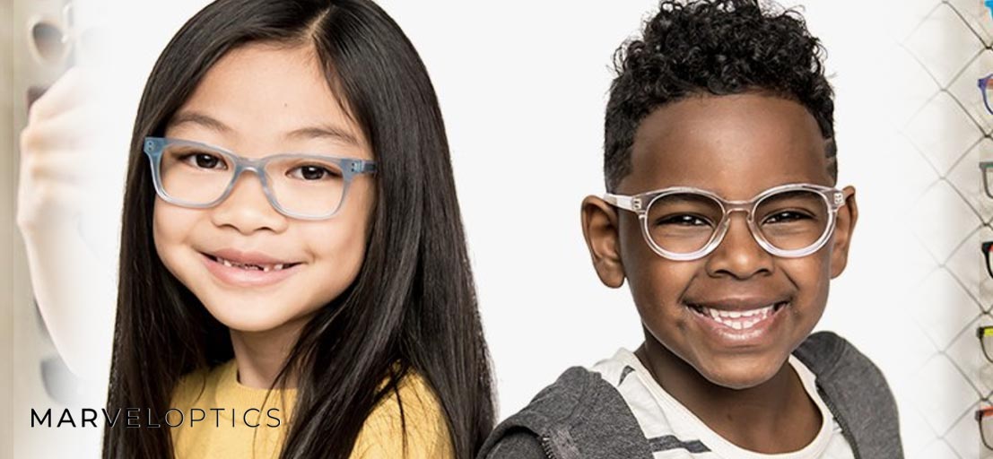 Kids Wearing Safety Glasses