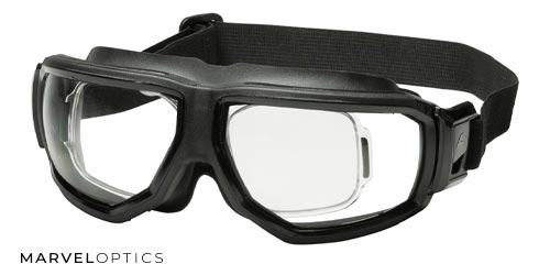OnGuard SPECIALTY 800 Black Safety ANSI Rated Prescription Goggles